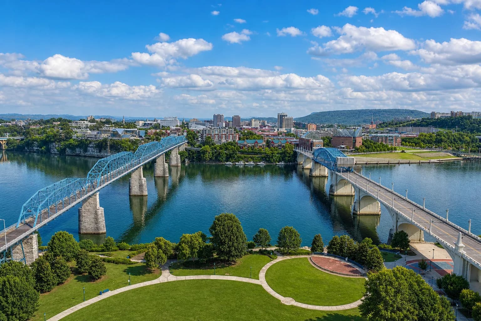 Hixson neighborhood in Chattanooga, Tennessee