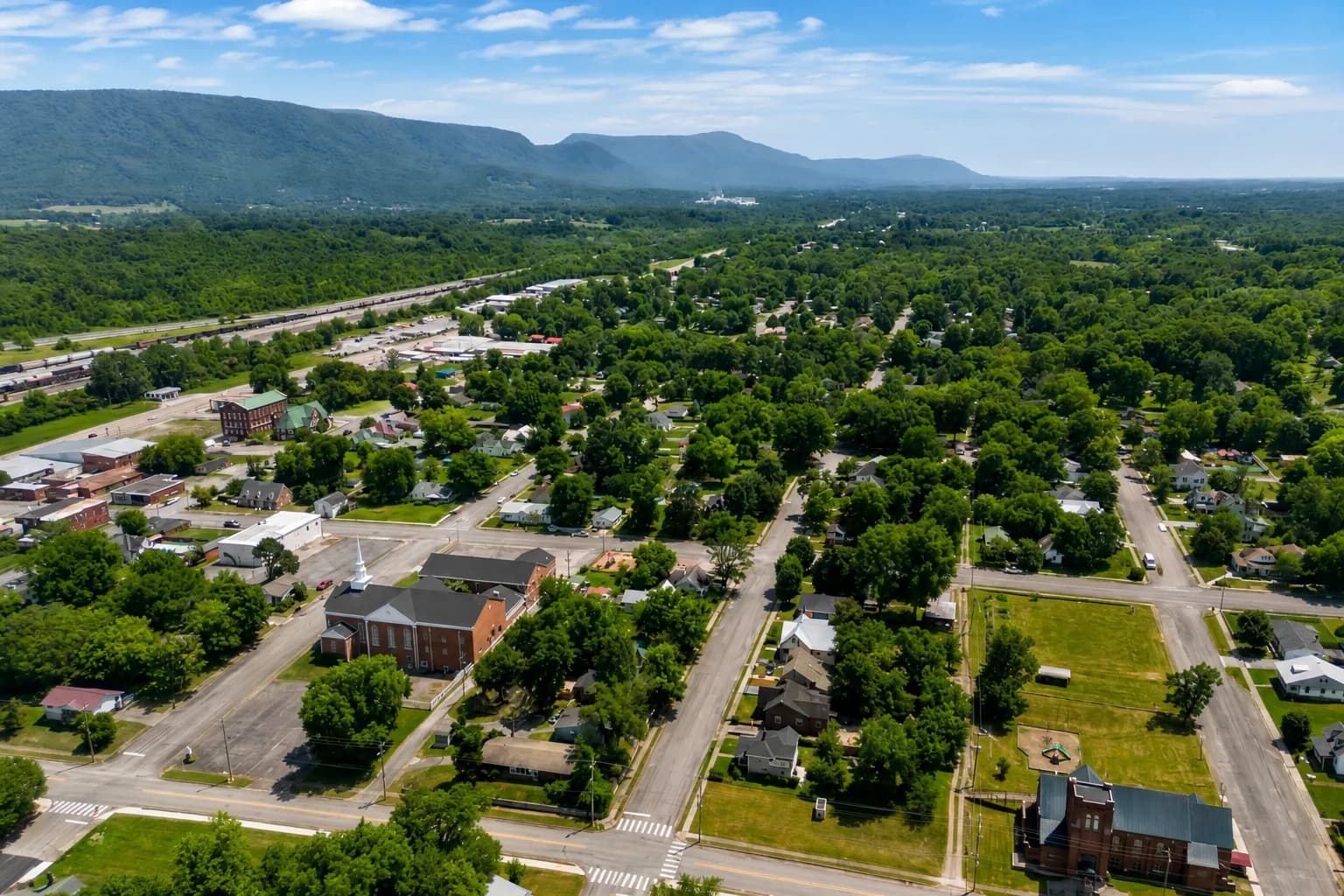East Brainerd neighborhood in Chattanooga, Tennessee