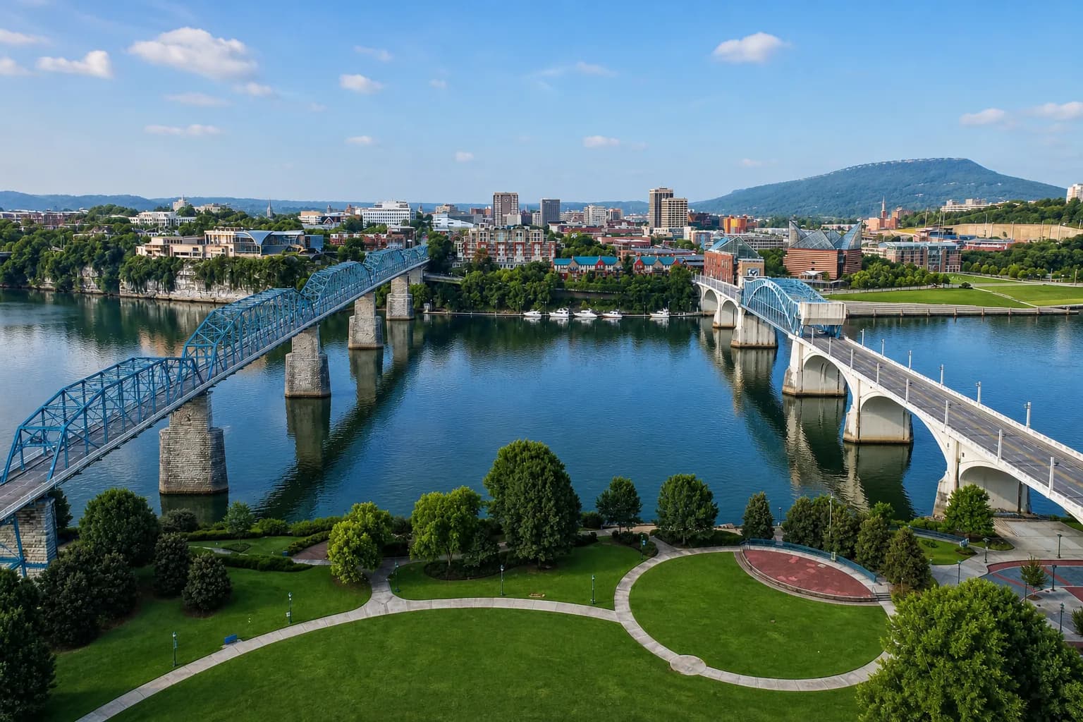 Hixson neighborhood in Chattanooga, Tennessee