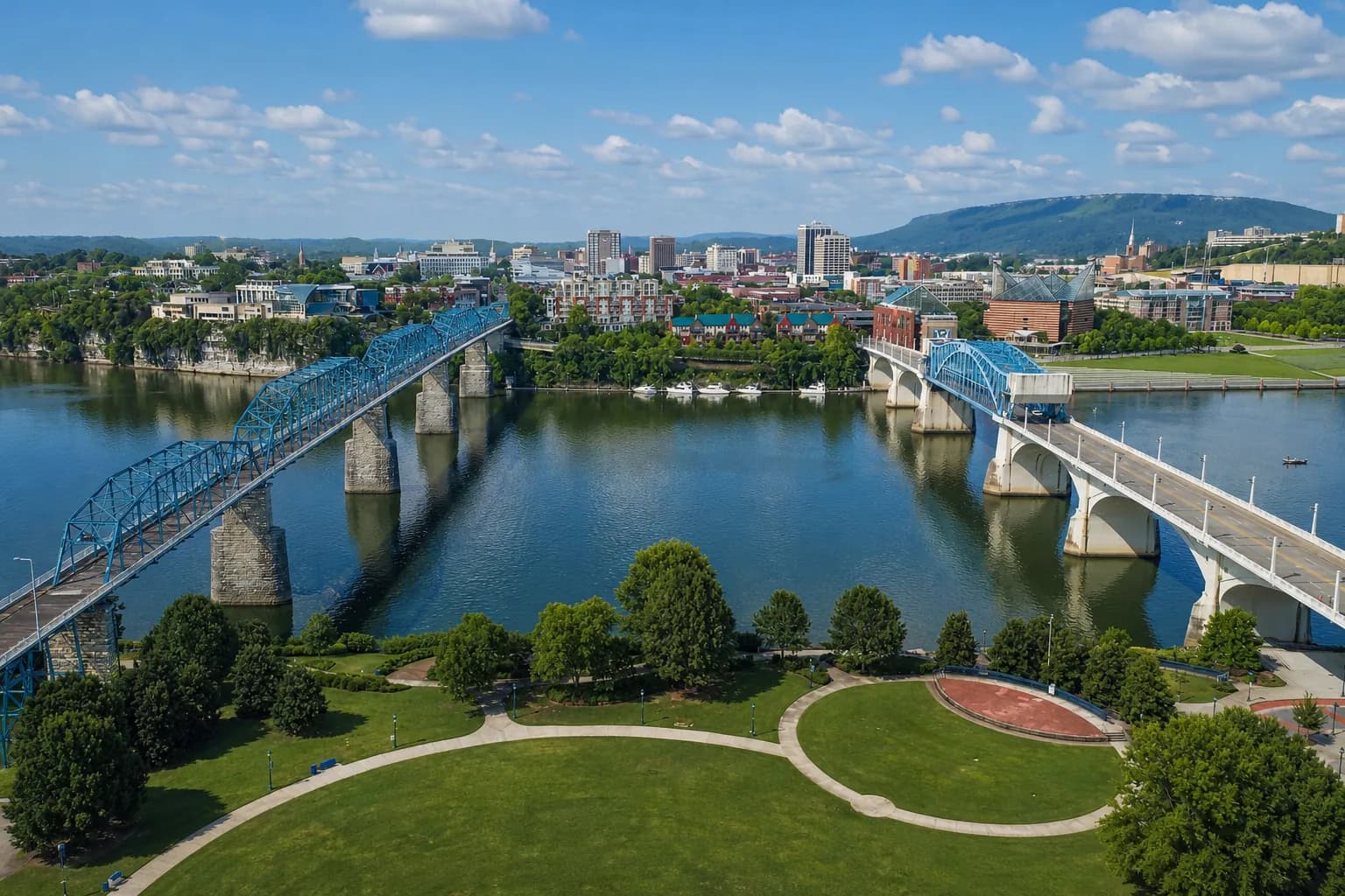 Ooltewah neighborhood in Chattanooga, Tennessee