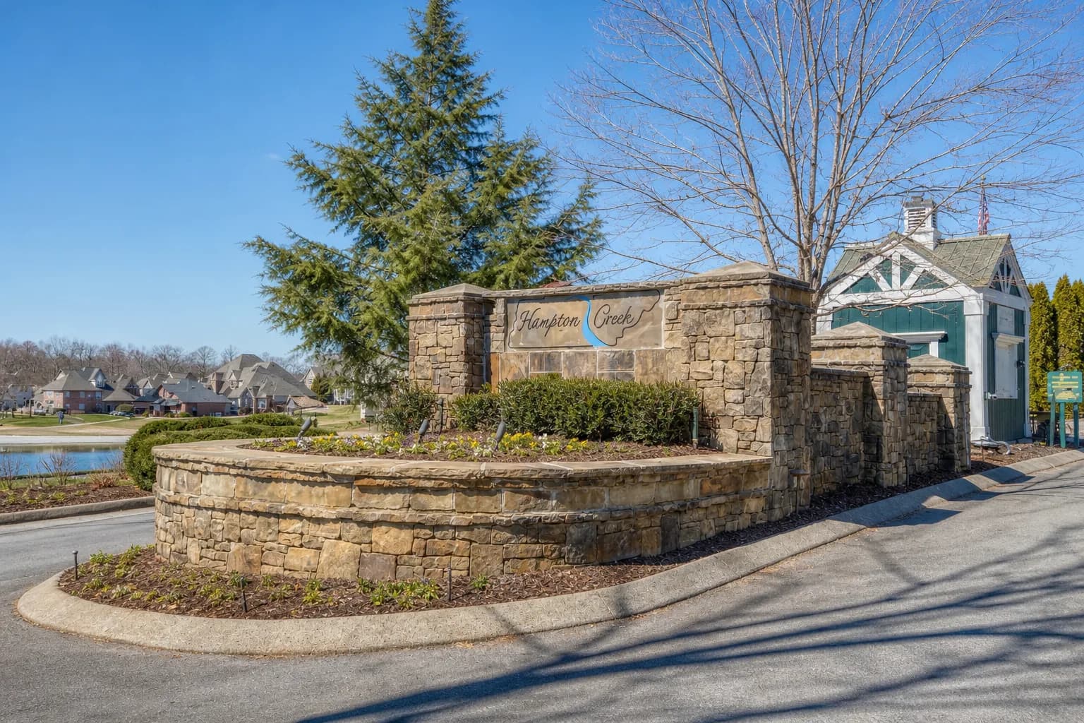 Hampton on the Creek neighborhood in Ooltewah, Tennessee