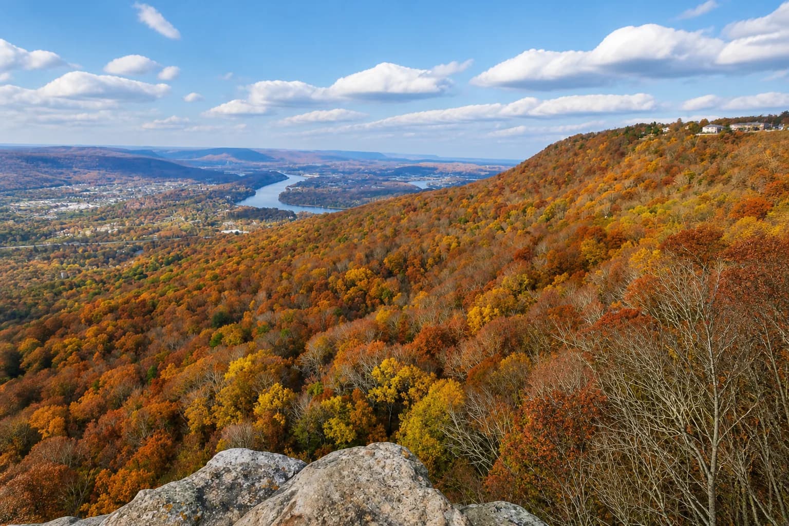 Lookout Mountain neighborhood in Chattanooga, Tennessee