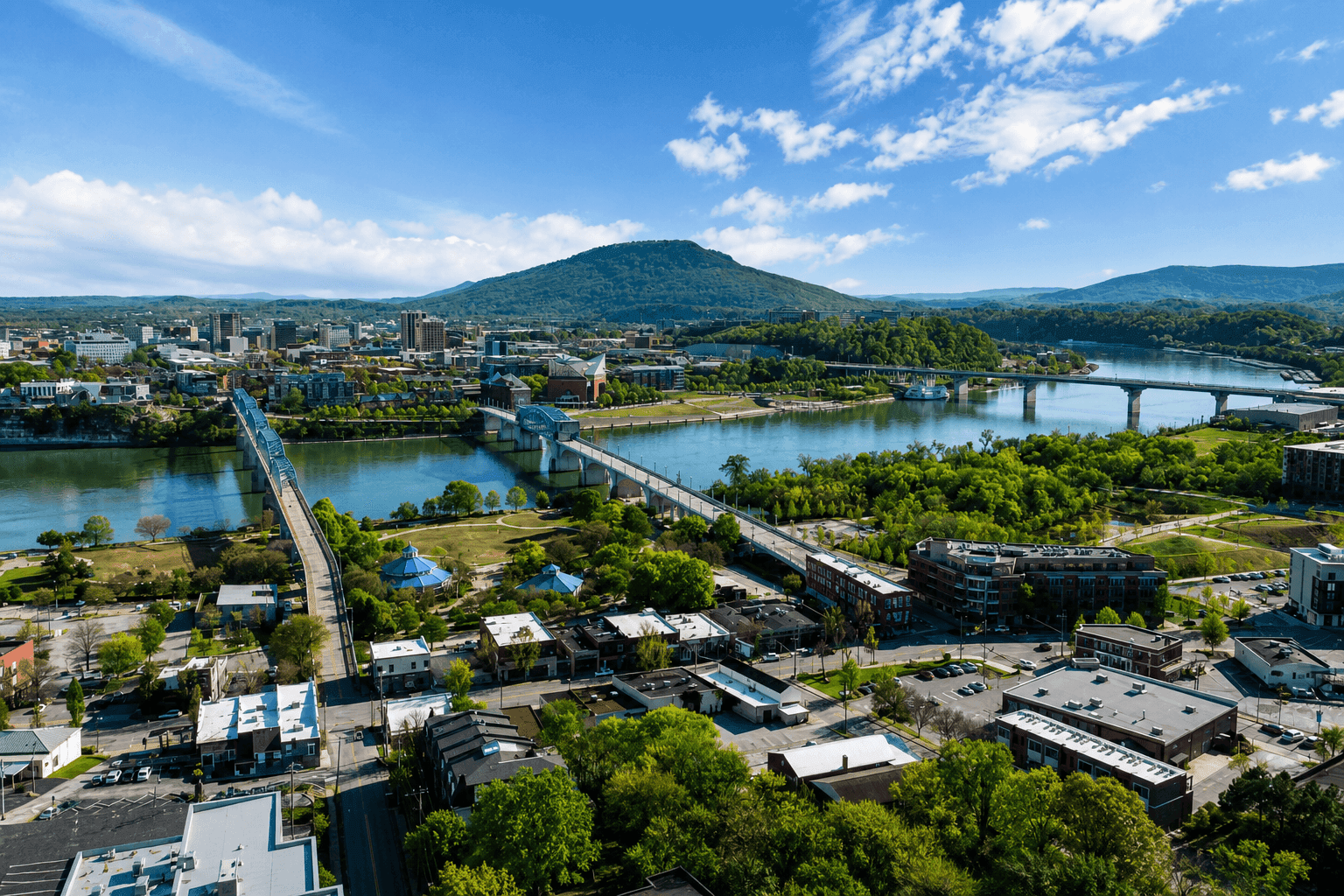 North Shore neighborhood in Chattanooga, Tennessee
