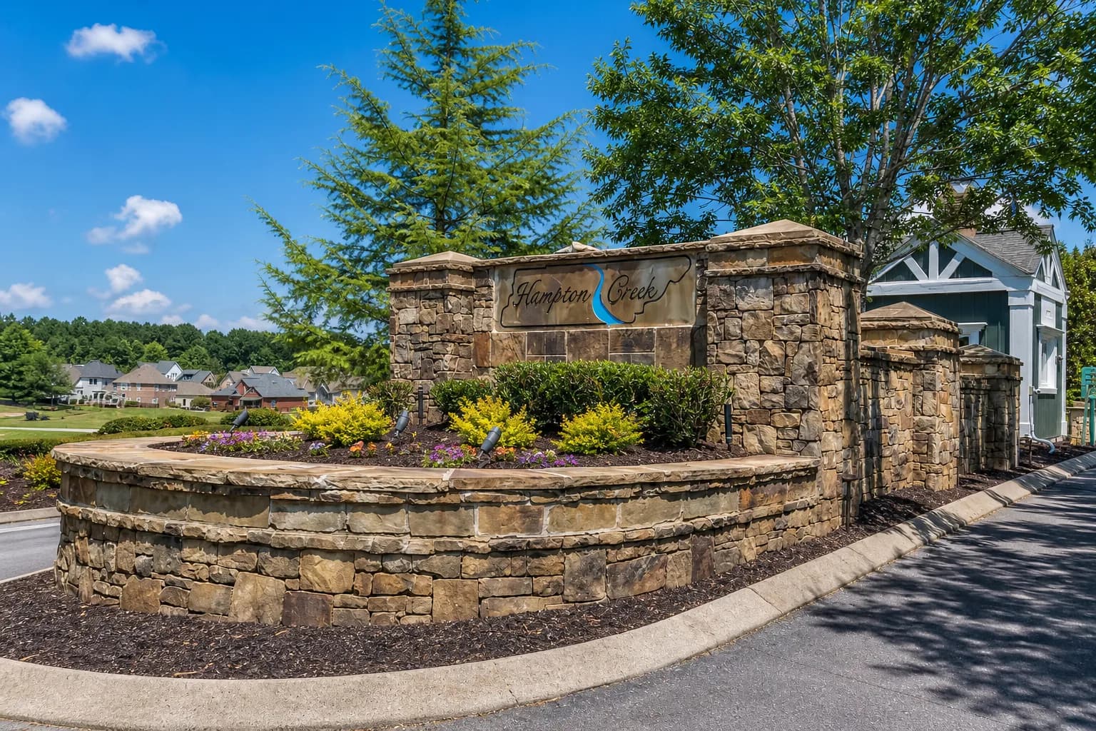 Hampton Creek neighborhood in Ooltewah, Tennessee