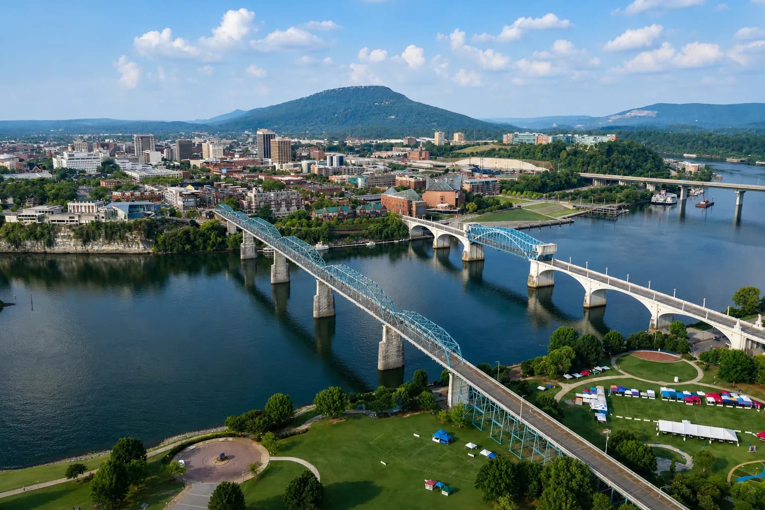 East Ridge neighborhood in Chattanooga, Tennessee