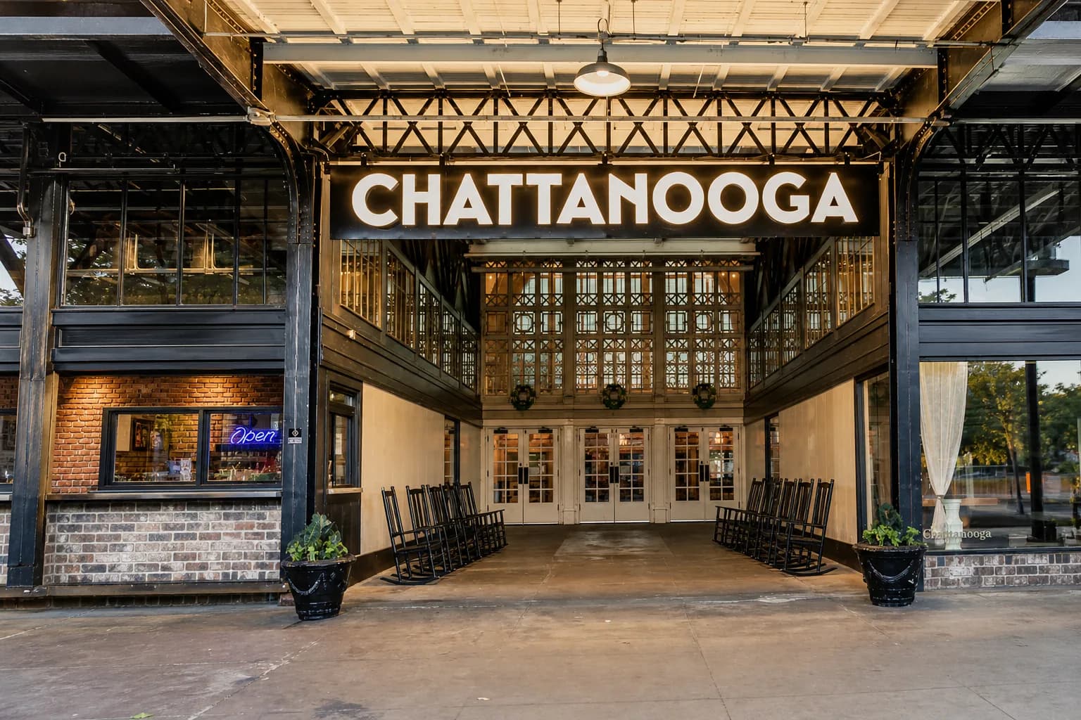 Southside neighborhood in Chattanooga, Tennessee