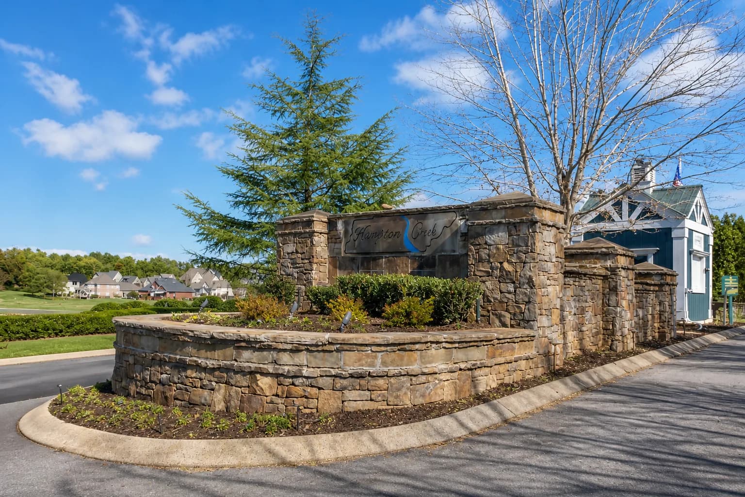 Hampton Creek neighborhood in Ooltewah, Tennessee