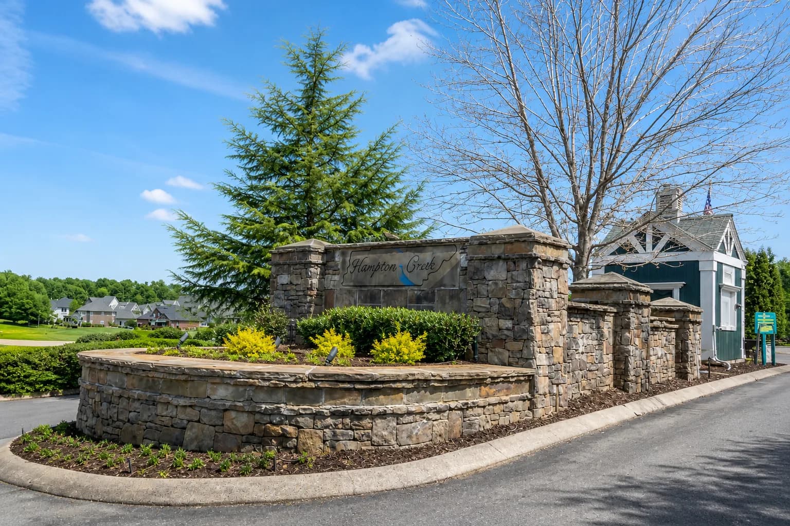 Hampton Creek neighborhood in Ooltewah, Tennessee