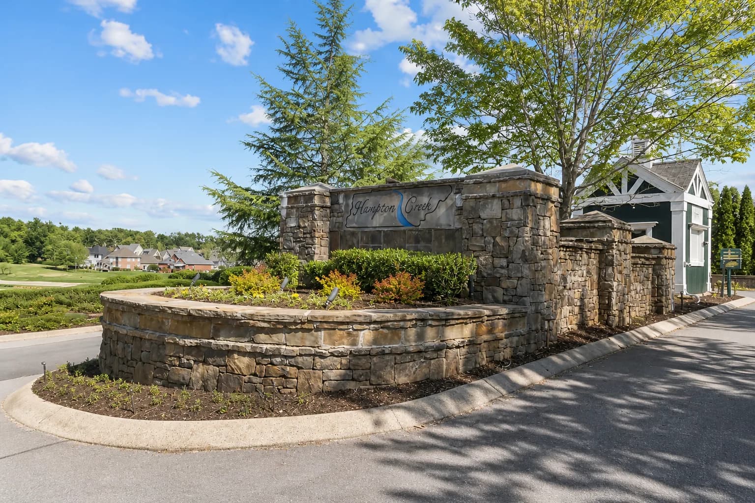 Hampton Creek neighborhood in Ooltewah, Tennessee