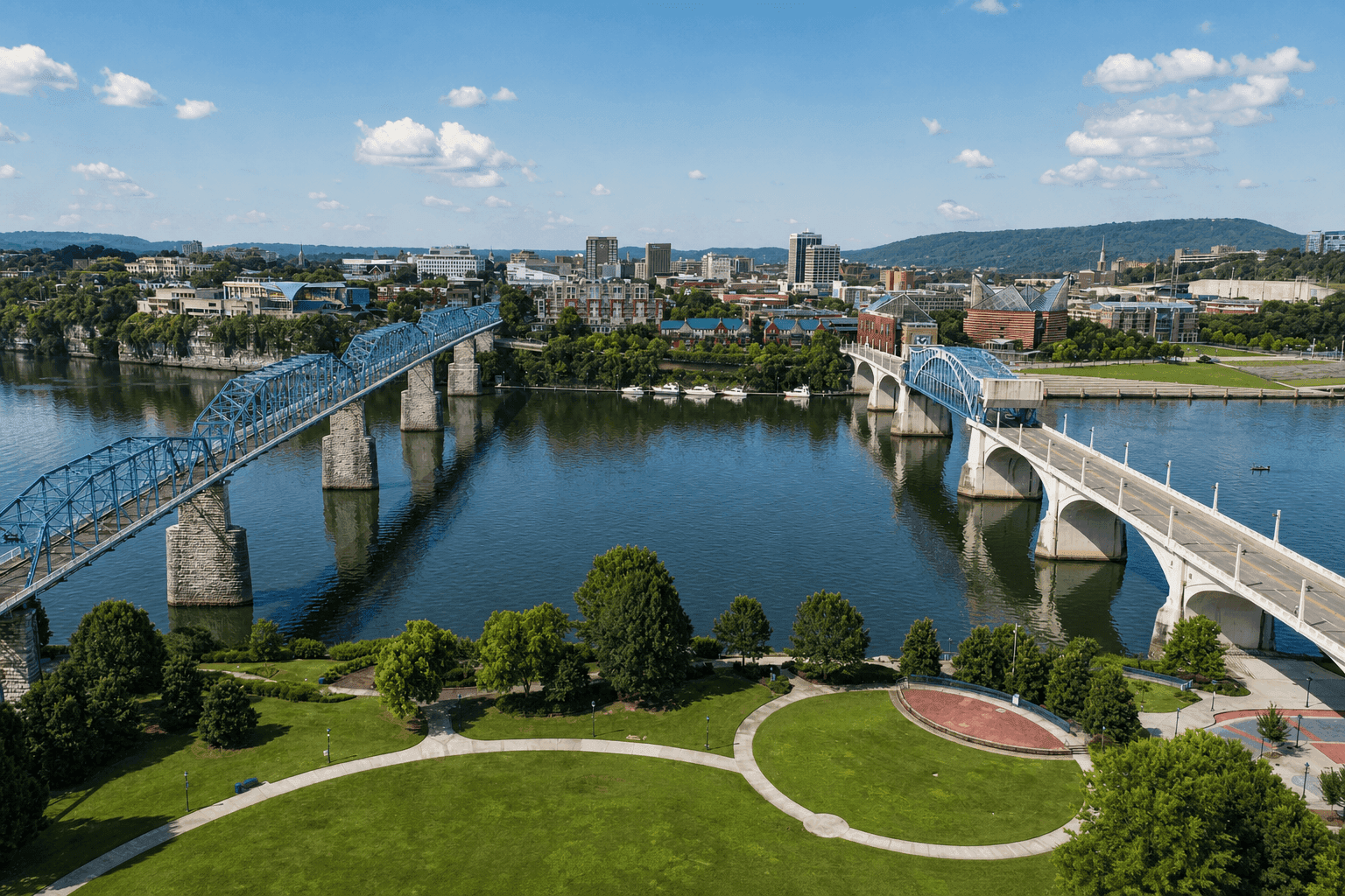 Hixson neighborhood in Chattanooga, Tennessee