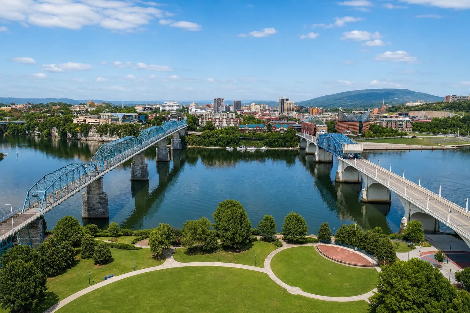 Hixson neighborhood in Chattanooga, Tennessee