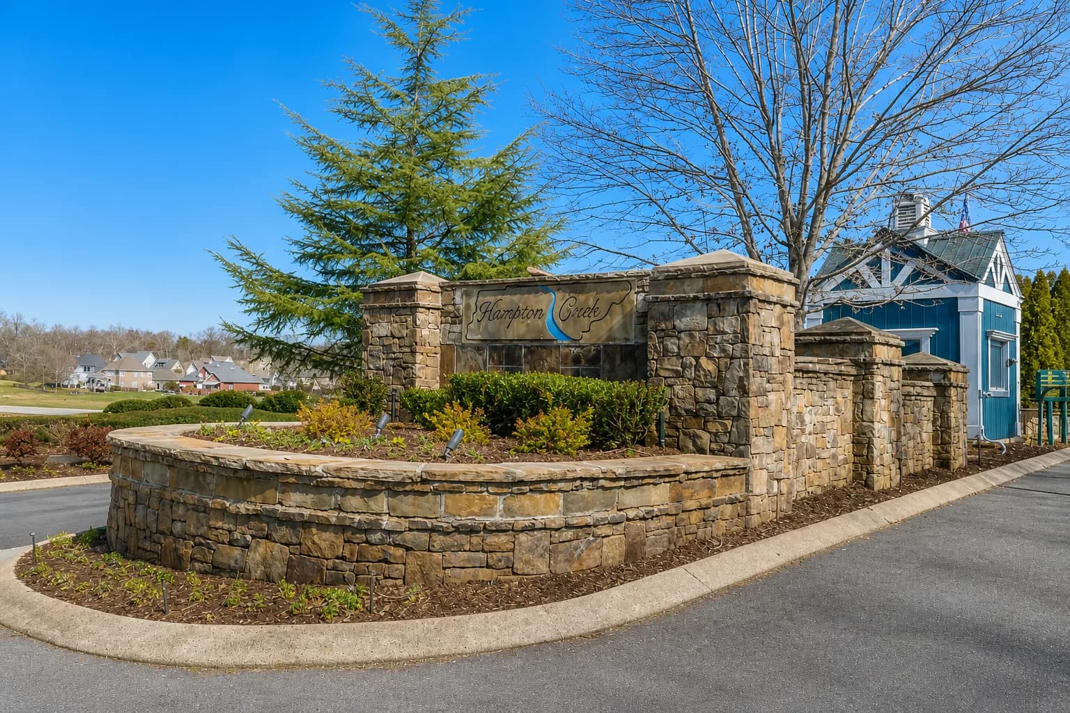 Hampton Creek neighborhood in Ooltewah, Tennessee