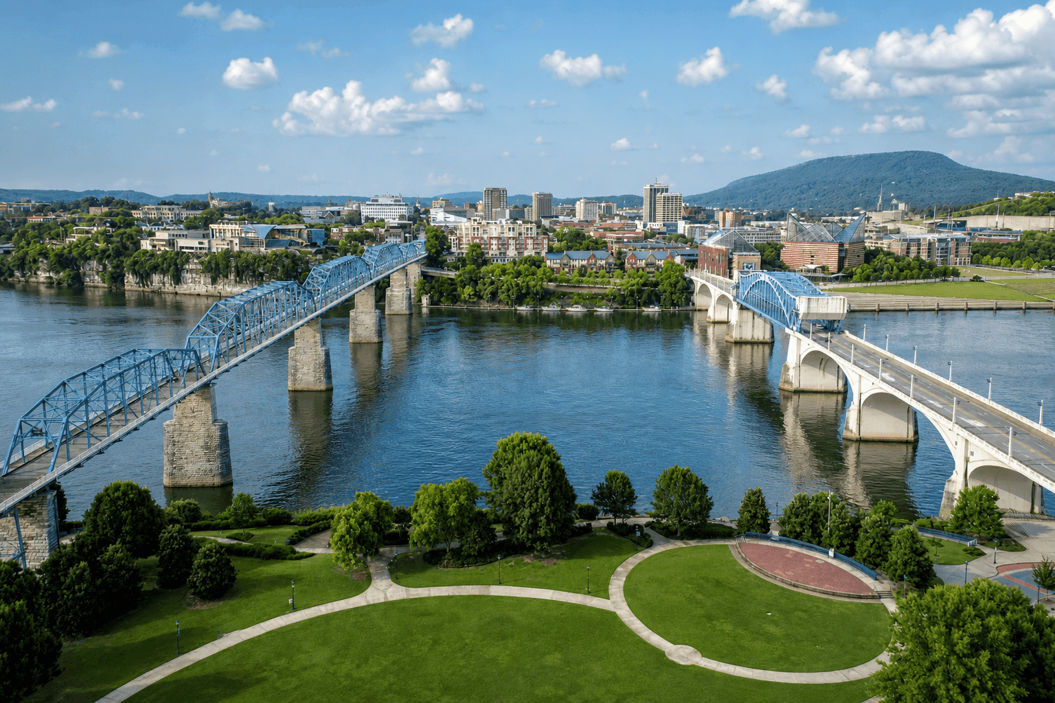 Ooltewah neighborhood in Chattanooga, Tennessee