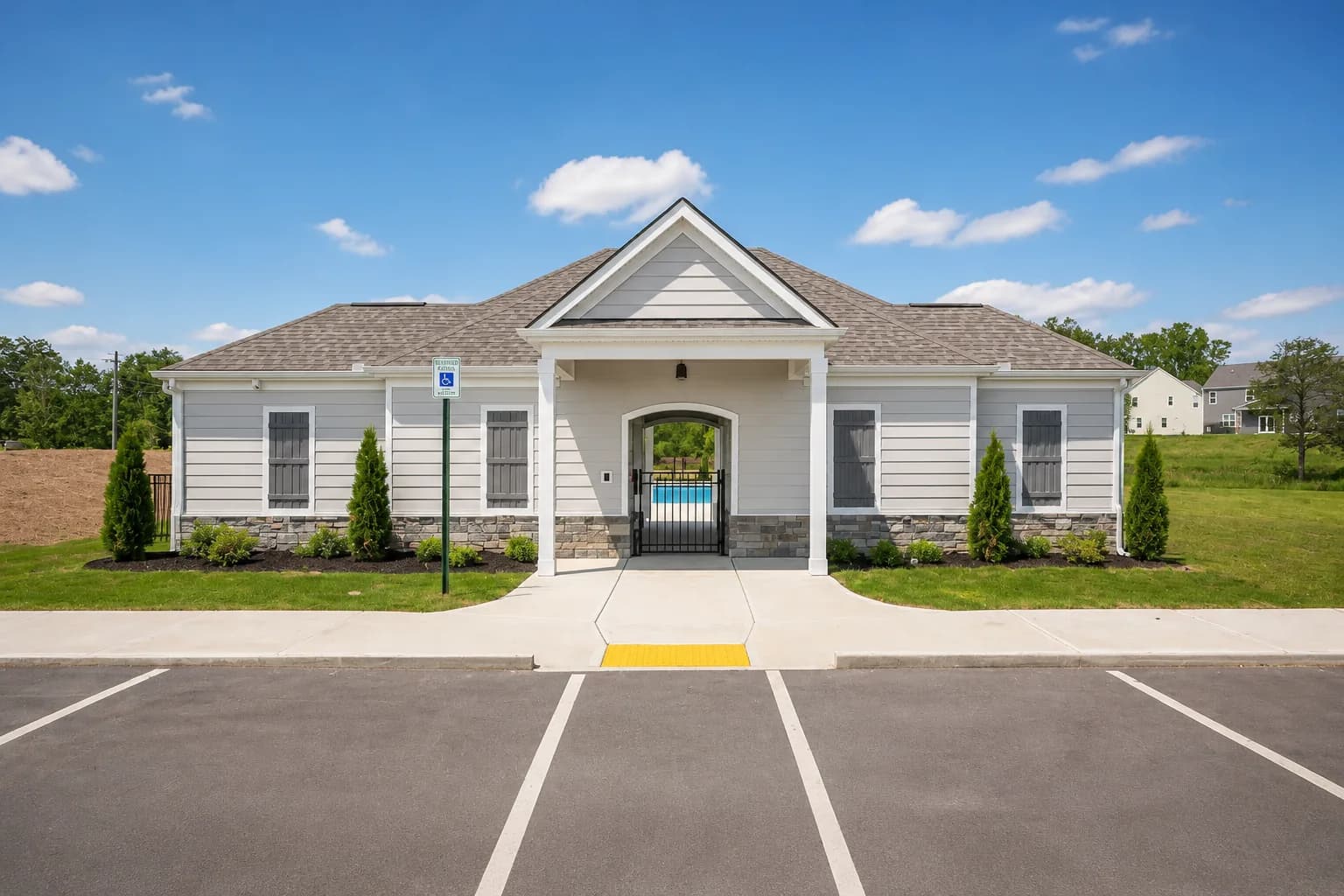 Harbor Crest neighborhood in Ooltewah, Tennessee