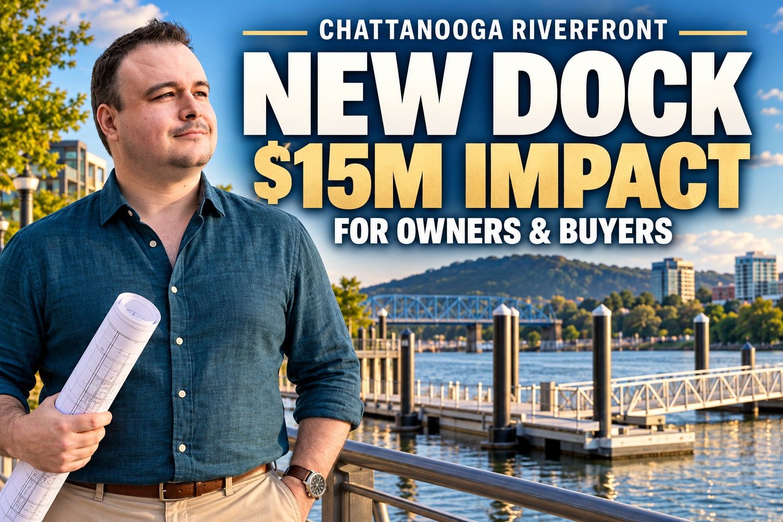 New Dock Opens at Ross's Landing — What the $15M Chattanooga Riverfront Redevelopment Means for Owners and Buyers